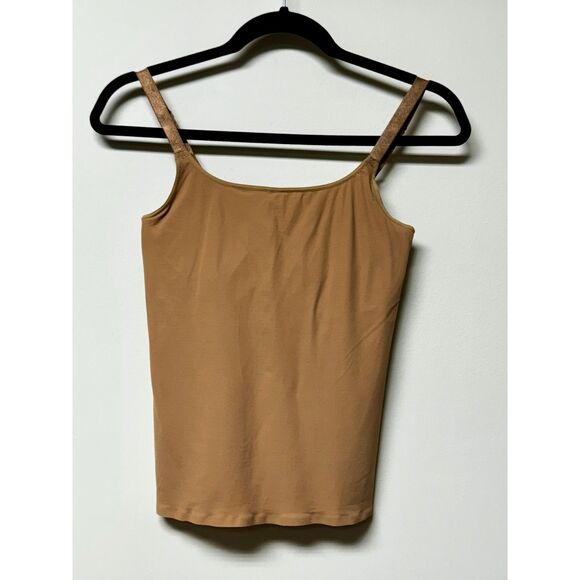 NWT HANRO Nude Camisole Built-In Underwire, Adjustable Straps, 34D - Picture 2 of 9